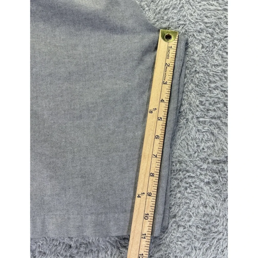 Lululemon Commission Shorts Mens 33 Gray Relaxed Fit Chino Flat Front Stretch